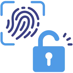 Access Control Systems Icon representing Access Control Systems Solution by Net dot Net