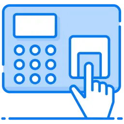 Biometric Access Solutions Icon representing Biometric Access Solutions by Net dot Net