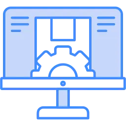 Legacy System Integration Hurdles Icon depicting legacy system integration hurdles challenge