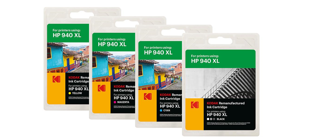 Kodak 940XL / C4906AE - Ink Jet Cartridge (Black) for HP Office Jet Pro (8000/8500).