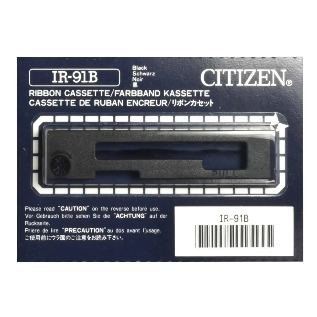 [IR91] Citizen IR/91B | Black Ribbon | (CBM-910/920II)