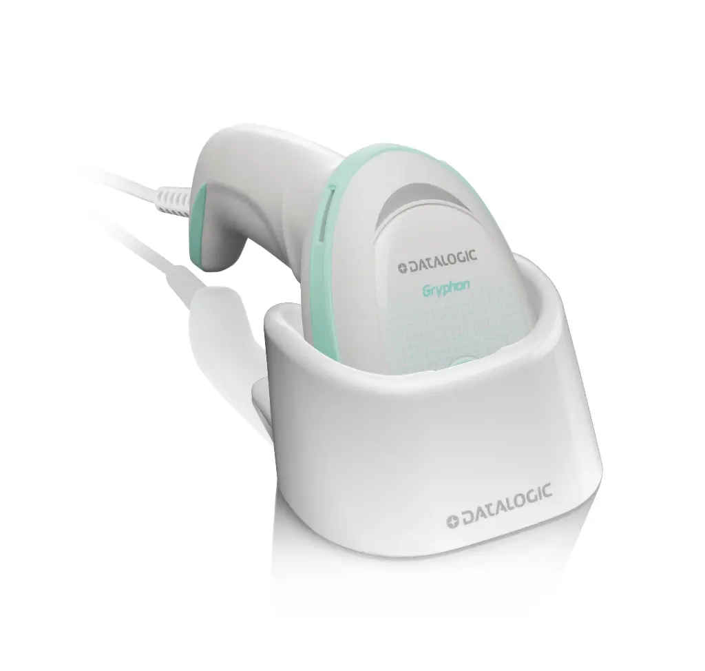 DATALOGIC | Gryphon GD4500 Barcode scanner | Corded | Healthcare | White