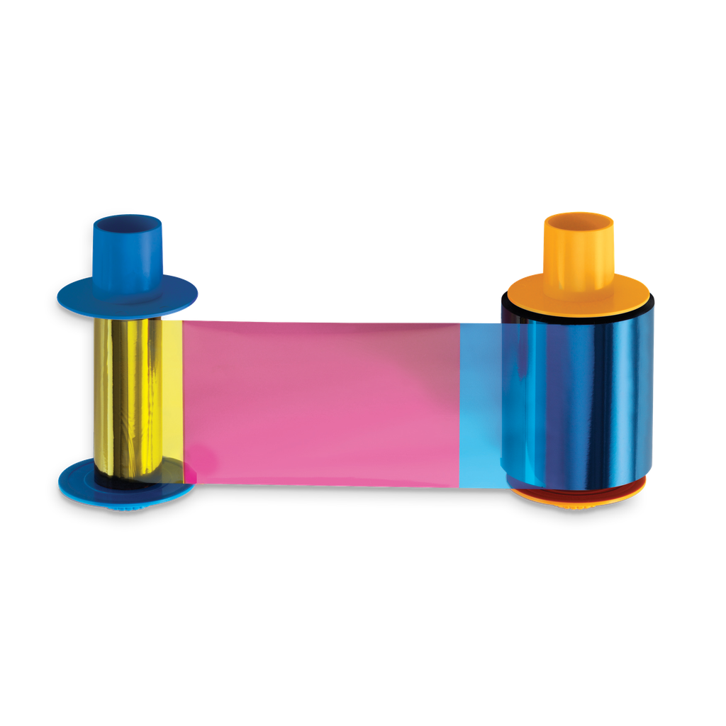 [045623] HID FARGO DTC1500 | (YMCKO) Ribbon | 500 images |Full-Panel