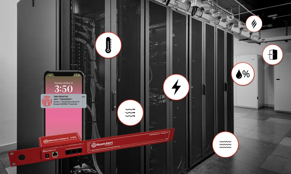 [RA12S-SRM-RAS] Room Alert Server Room Monitor 