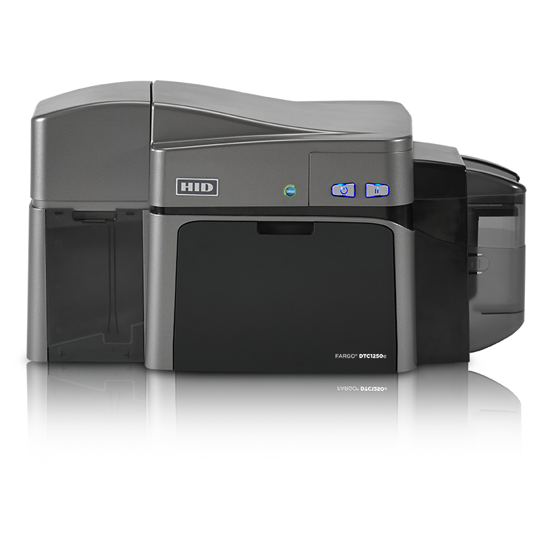 [050120] HID FARGO DTC1250e Dual-Side Printer: Base Model (NA) + Ethernet* with Internal Print Server 