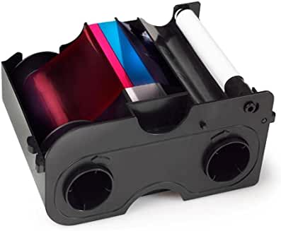 [045453] HID ECO YMCKO Refill Ribbon w/ Cleaning Roller - 250 Images (EE). Compatible with C50 (EE)