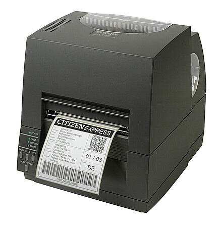 [CLS621IINEBXX] Citizen CL-S621II Printer | USB, Serial | Black | EN Plug