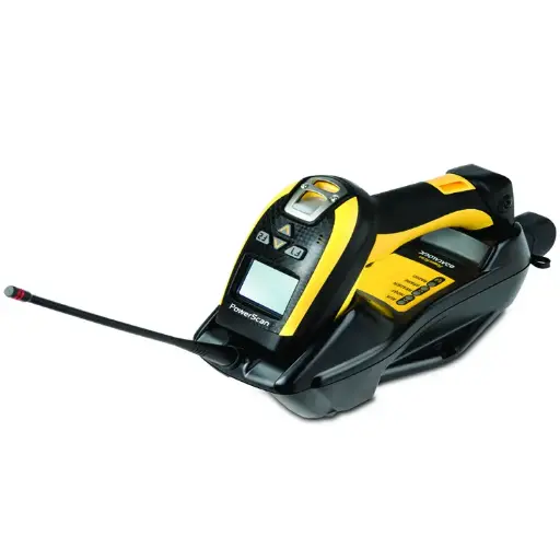 [PM9501-DHP433RBK20] Datalogic PowerScan PM9501 | 433 MHz | High Performance/Liquid Lens | Display/4-Key Keypad | Removable Battery