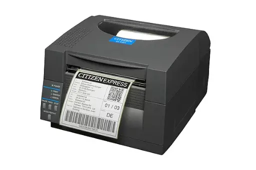 [CLS521IINEBXX] Citizen CL-S521II Printer | USB, Serial | Black | EN Plug