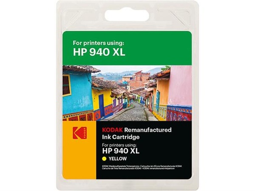 [Kodak C4909AE] Kodak 940XL (Yellow) Ink-Jet Cartridge - for HP Office-Jet Pro 8000 / 8500