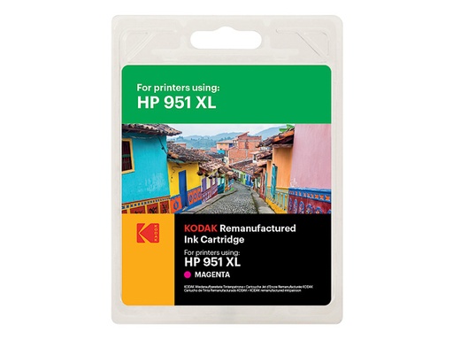 [Kodak CN047AE] Kodak 951XL (Magenta) for HP Office-Jet Pro 251dw / 276dw / 8610 / 8600 / 8620 / 8100 / 8630 / 8625 / 8615