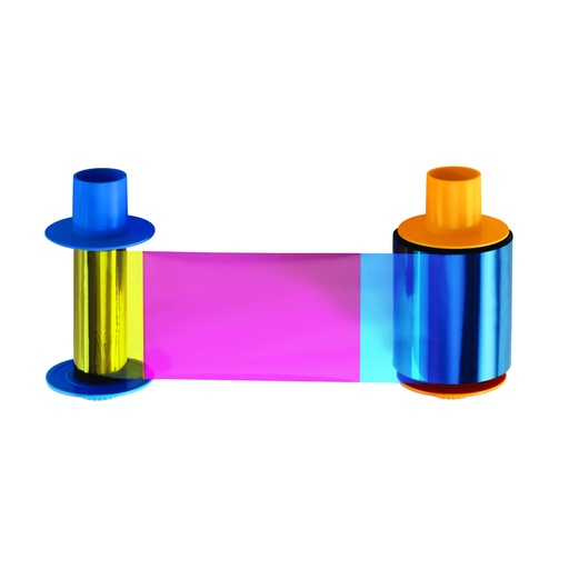 [045610] HID FARGO DTC1500 | (YMCKO) Ribbon | 500 images | F-P